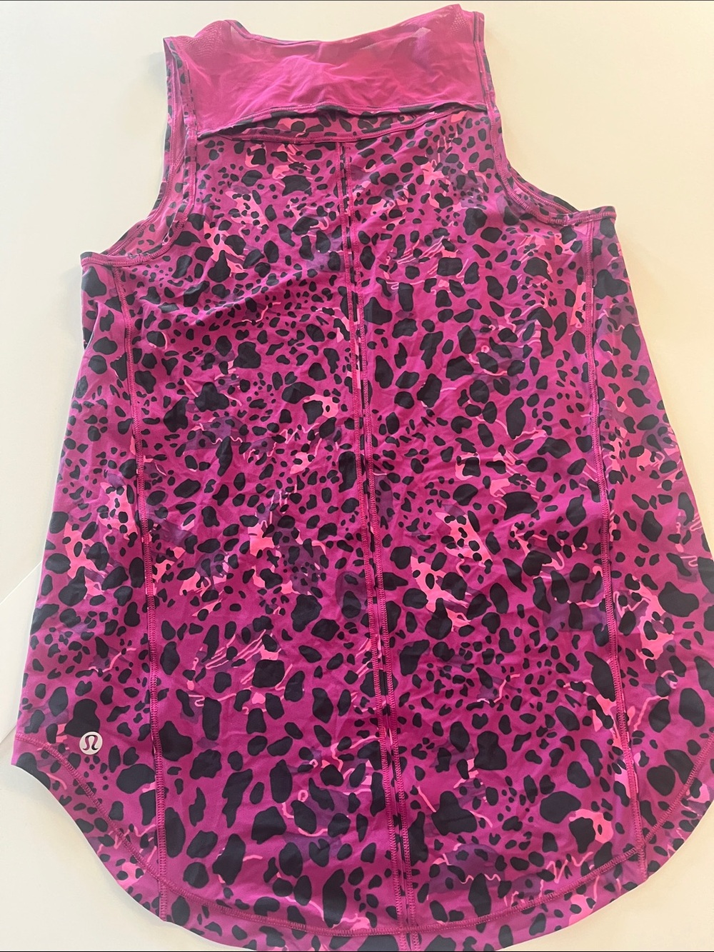 Lululemon Sculpt Tank Cheetah Camo Magenta Print Multi - Picture 5 of 5